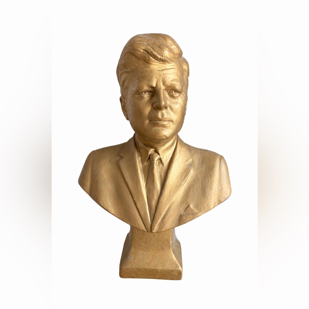 Bronze Bust Sculpture JFK